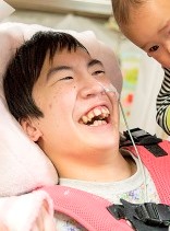 あゆちゃんの素敵な笑顔。